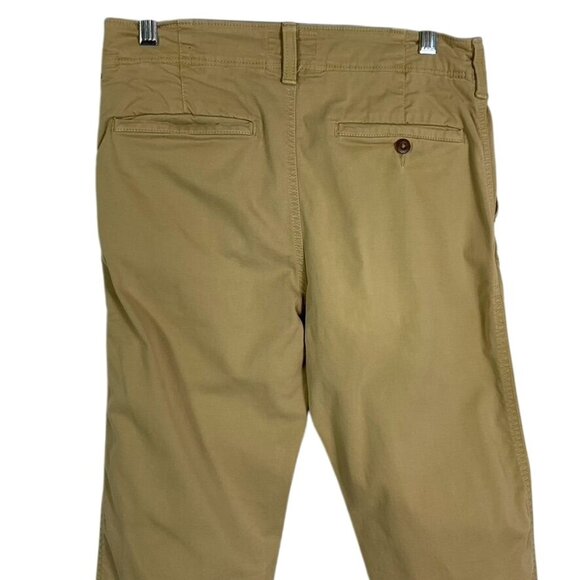 American Eagle Extreme Flex Original Straight Khakis, Men's 30x34, Toasted Almon - Picture 4 of 13